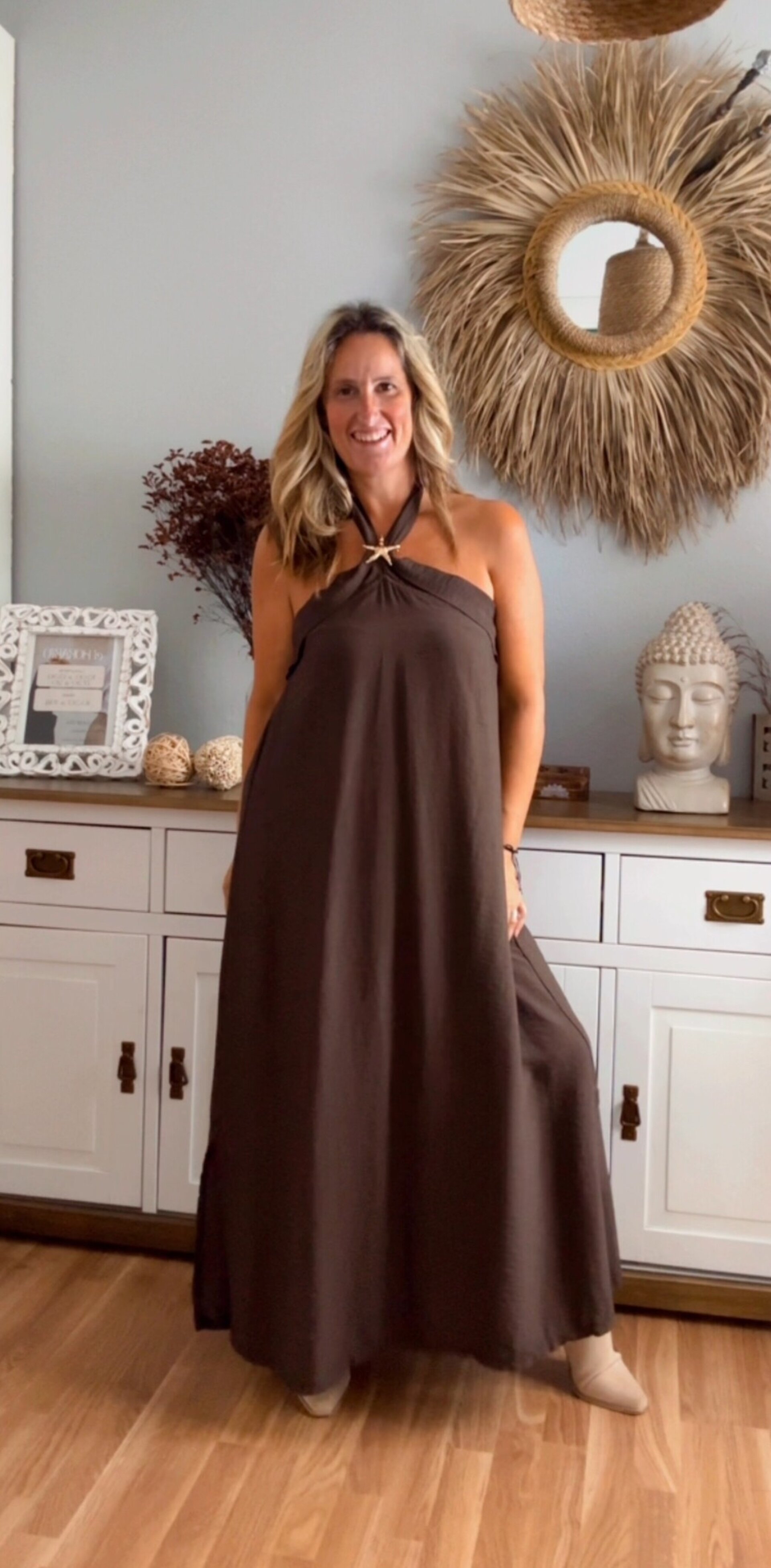 Vestido Silvia Choco - 4
