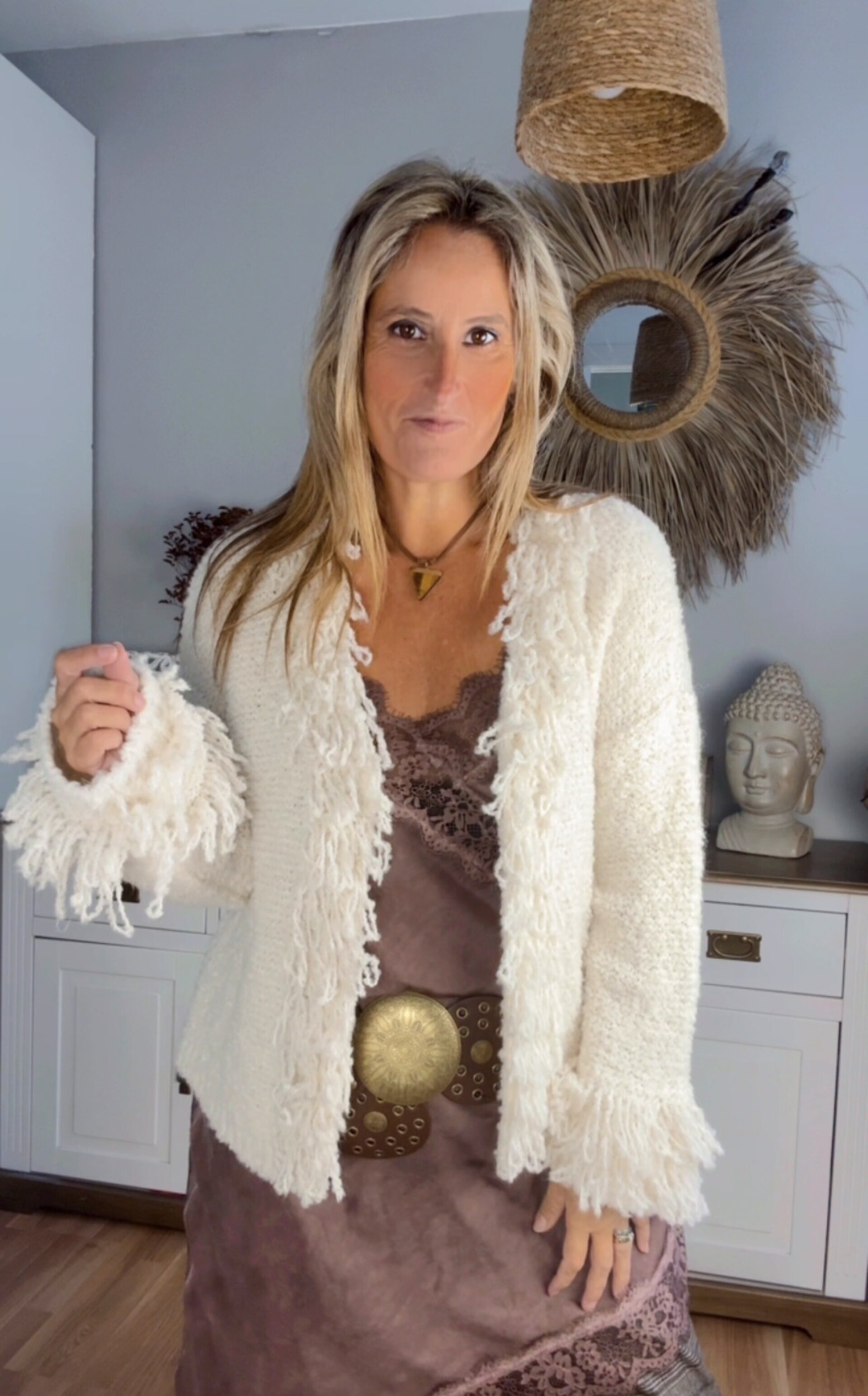 Chaqueta Paula Crema - 3