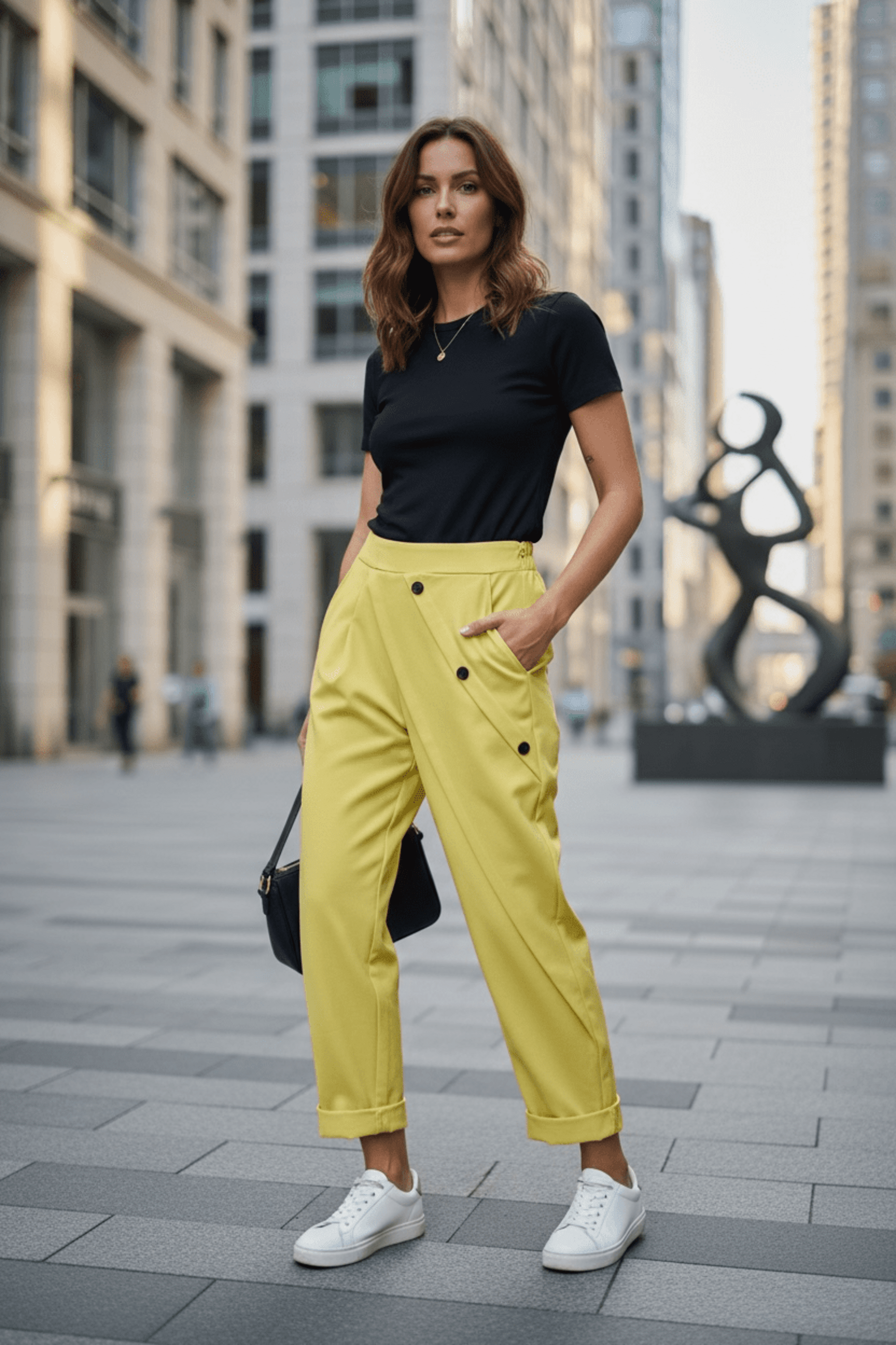 Pantalón Roma Amarillo - 2