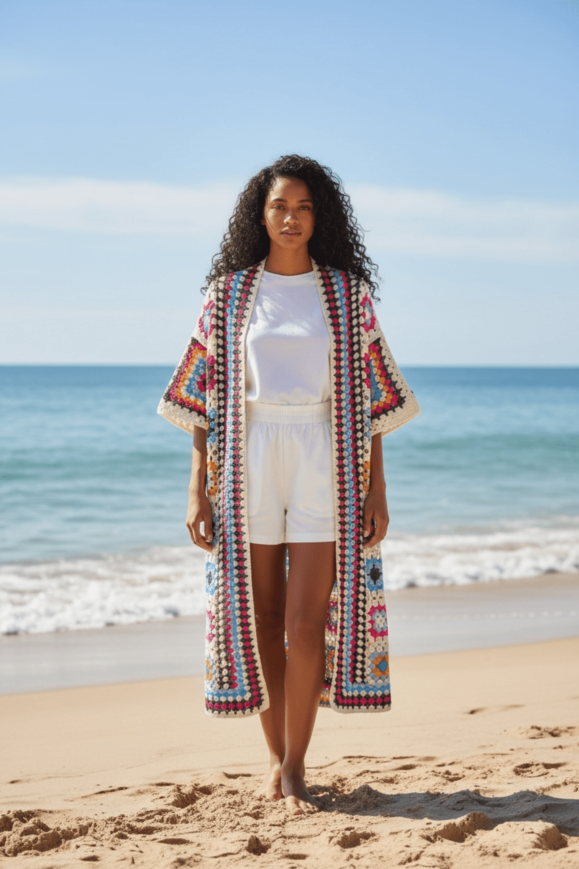 Cardigan Crochet - 1