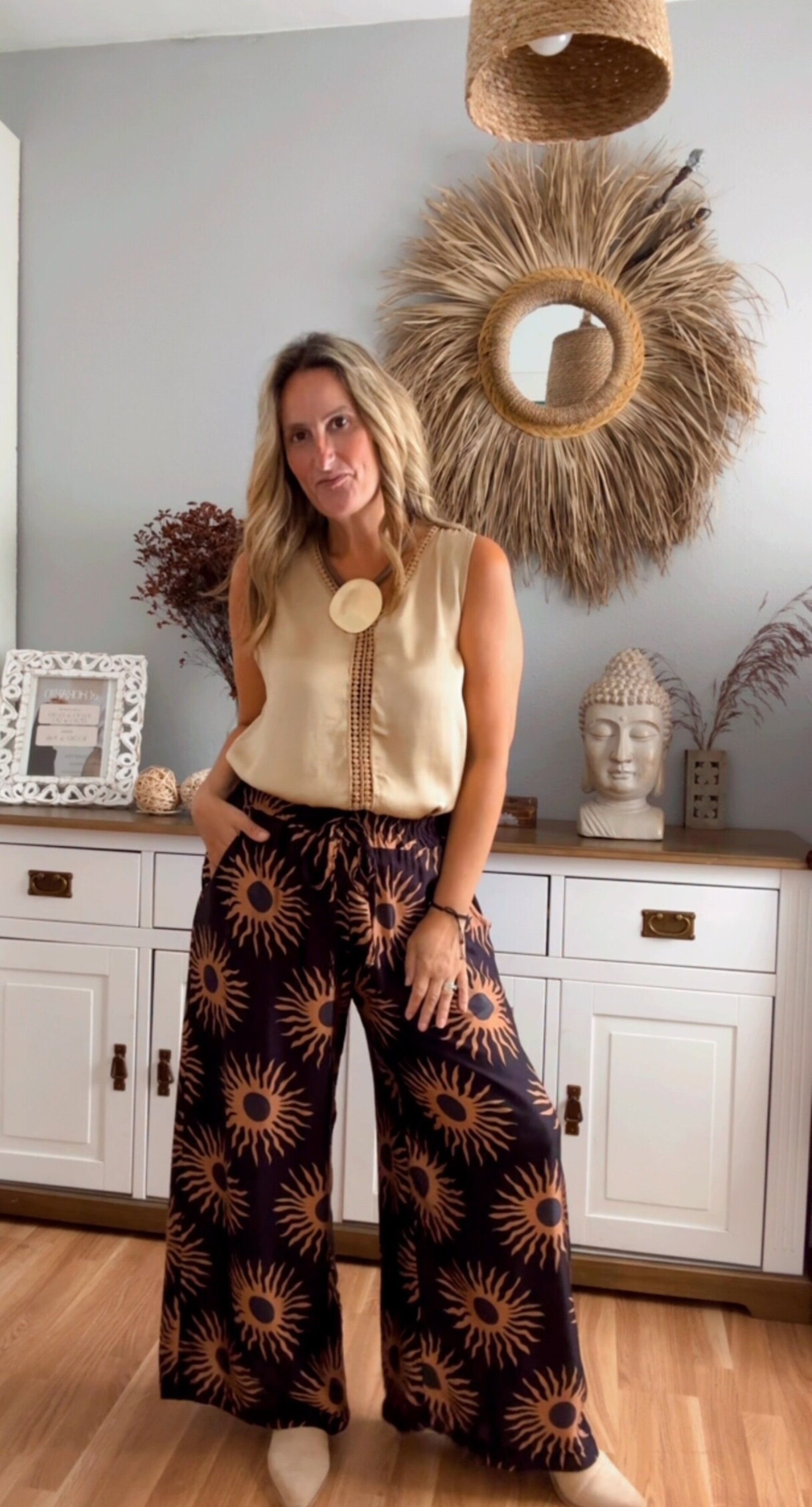 Pantalón Sol Negro - 1