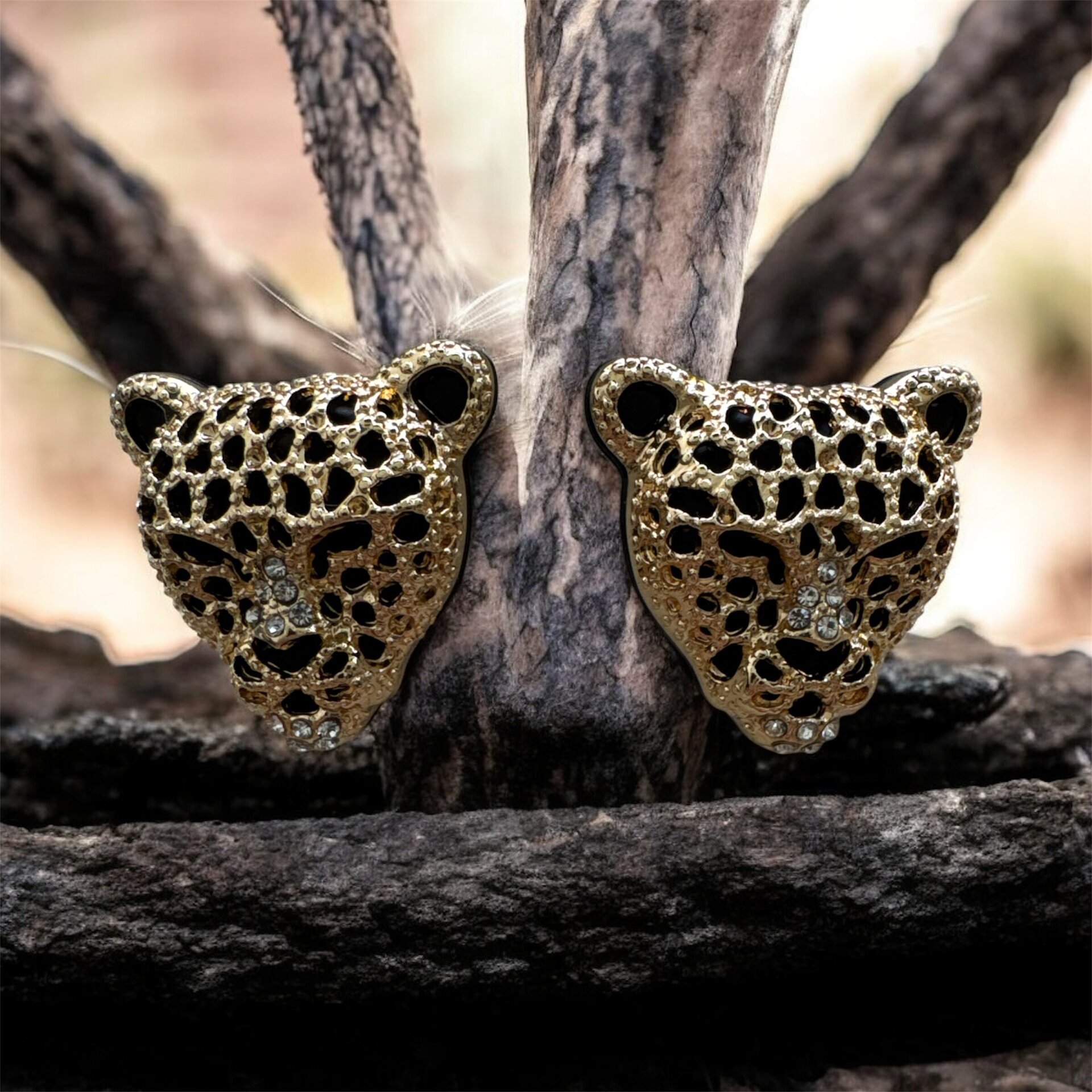 Pendientes leopardo - 1