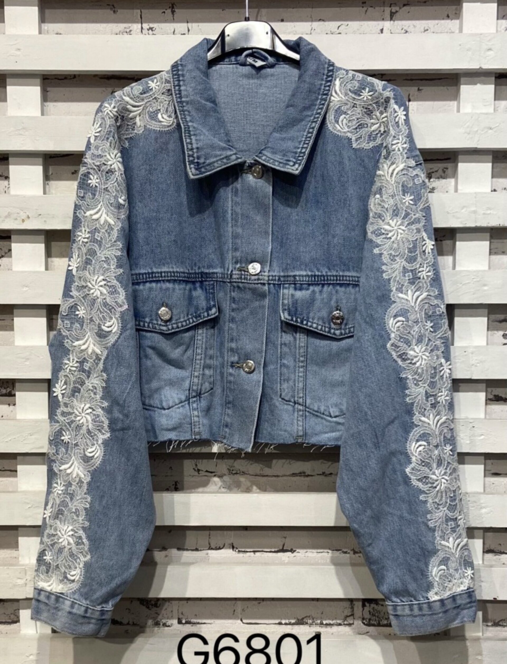 Chaqueta Encaje Oversize - 3