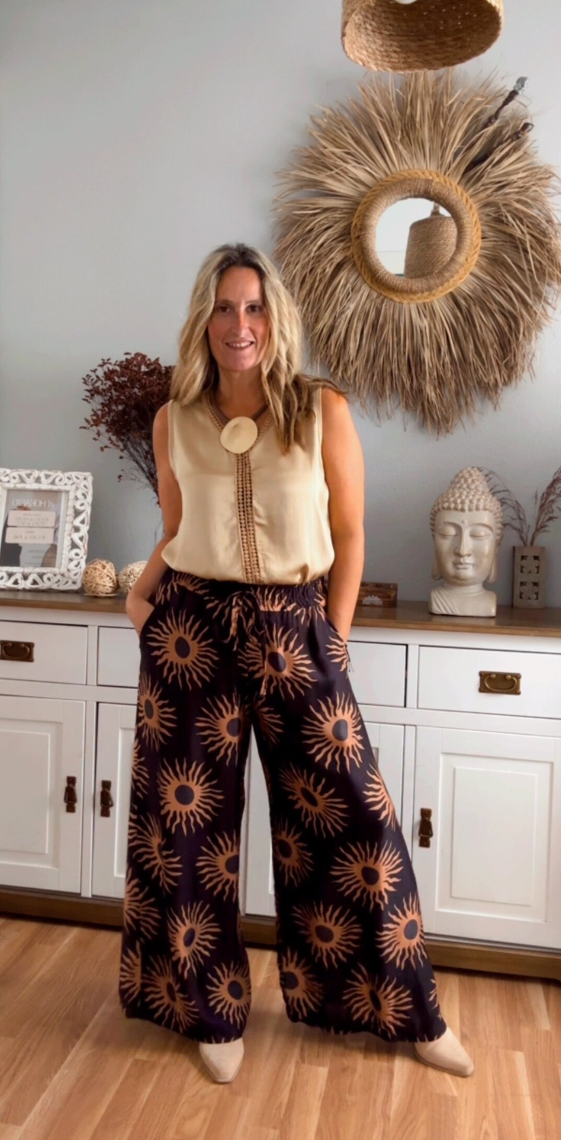 Pantalón Sol Negro - 4
