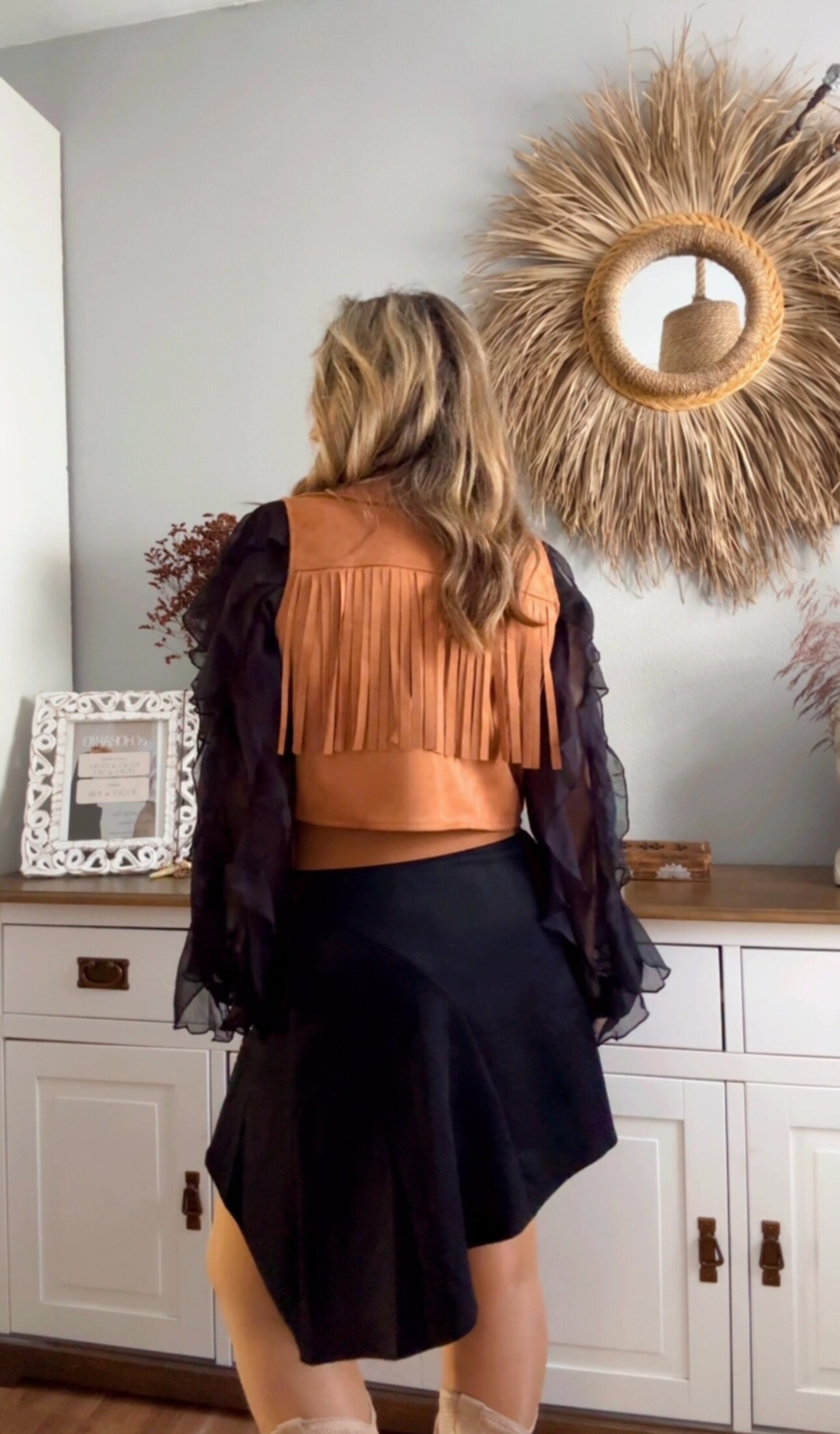 Falda Indian Negro - 2