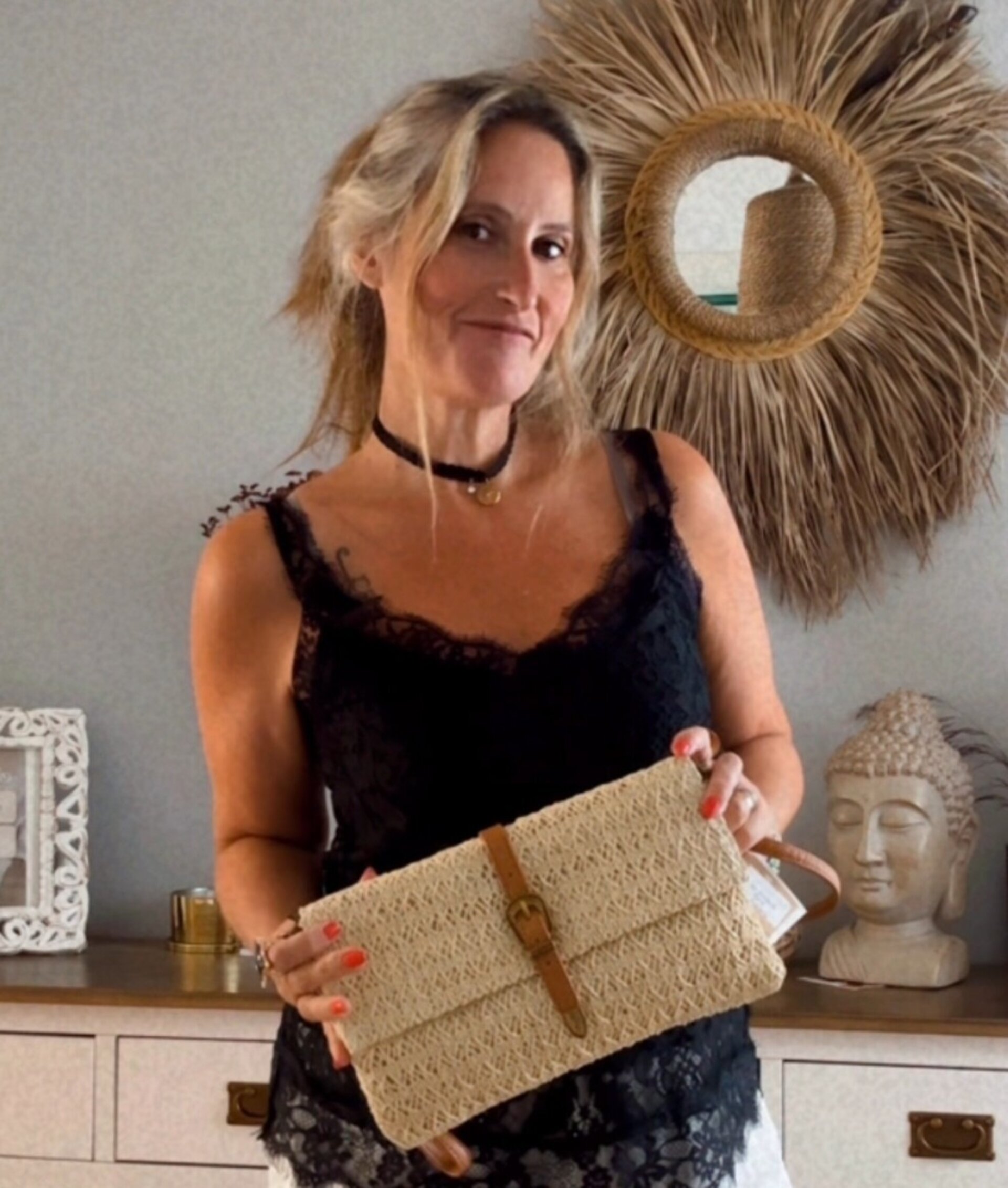 Cartera Rafia - 1