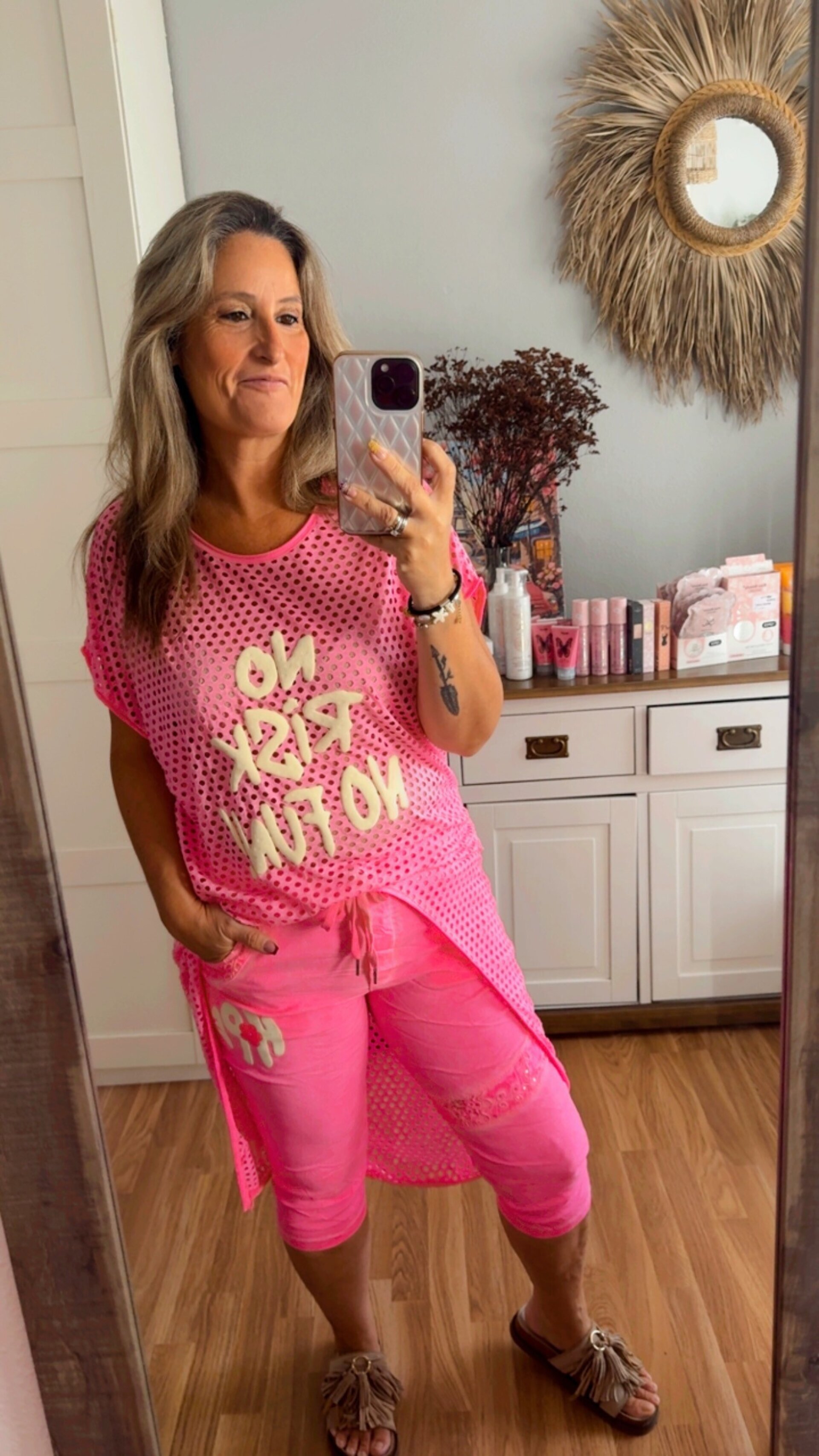 Camiseta Risk fucsia - 1