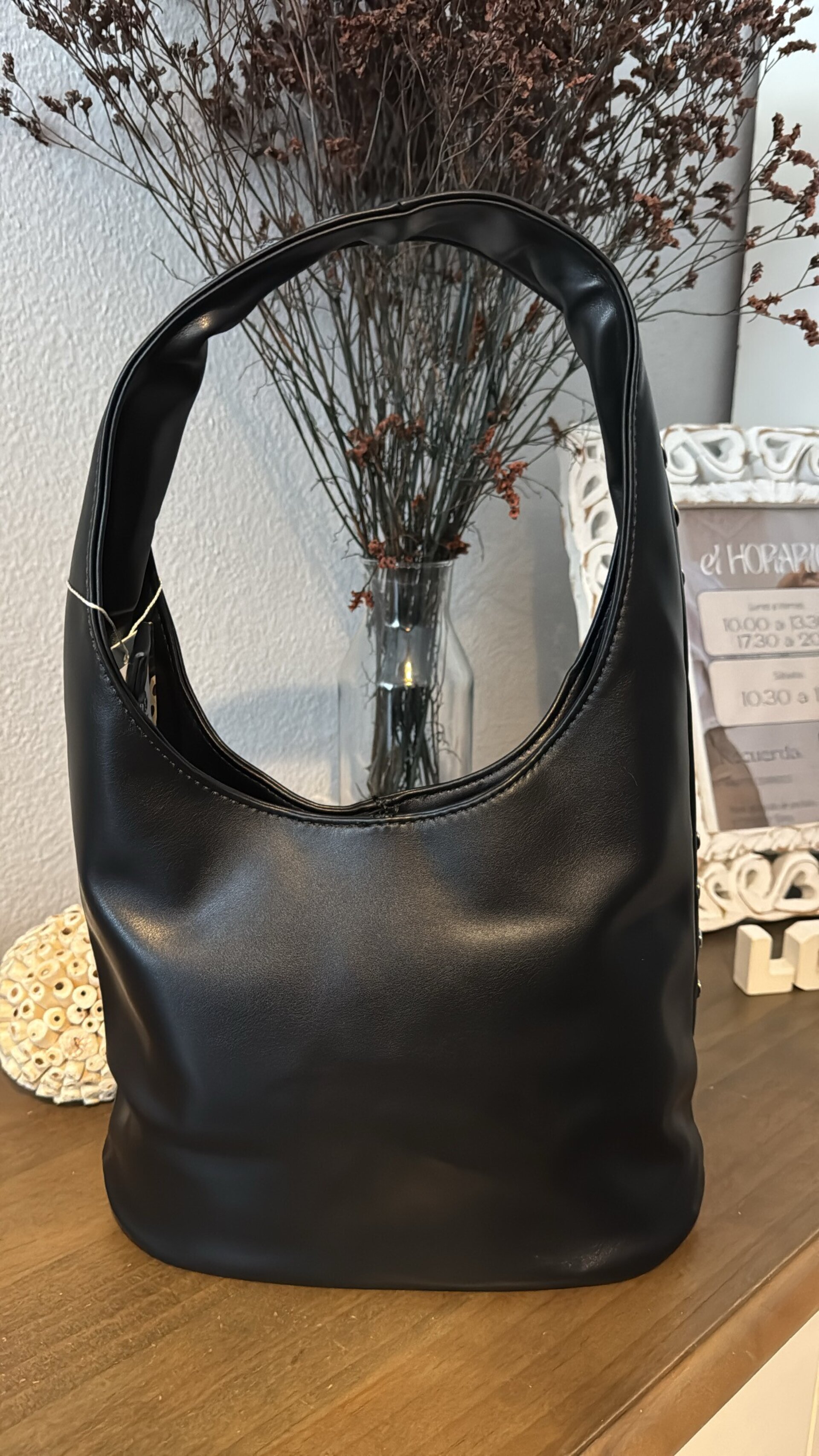 Bolso Tachas Negro - 3