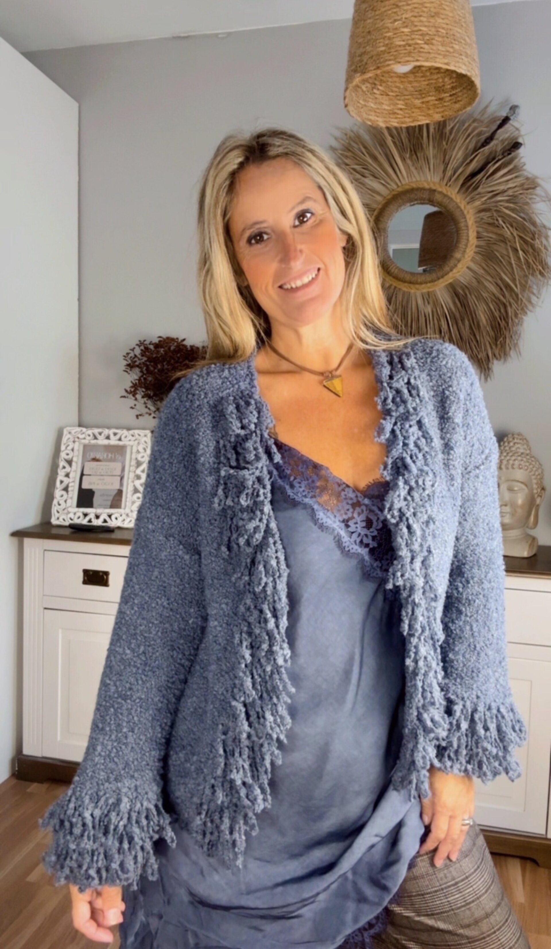 Chaqueta Paula Azul - 1