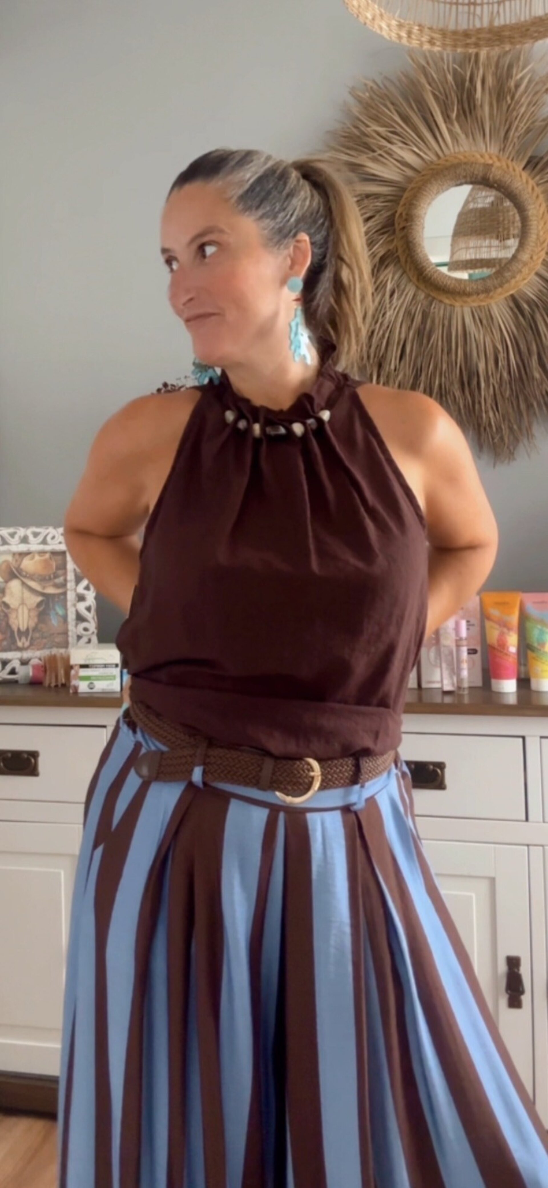 Pantalón/falda Rayas - 2