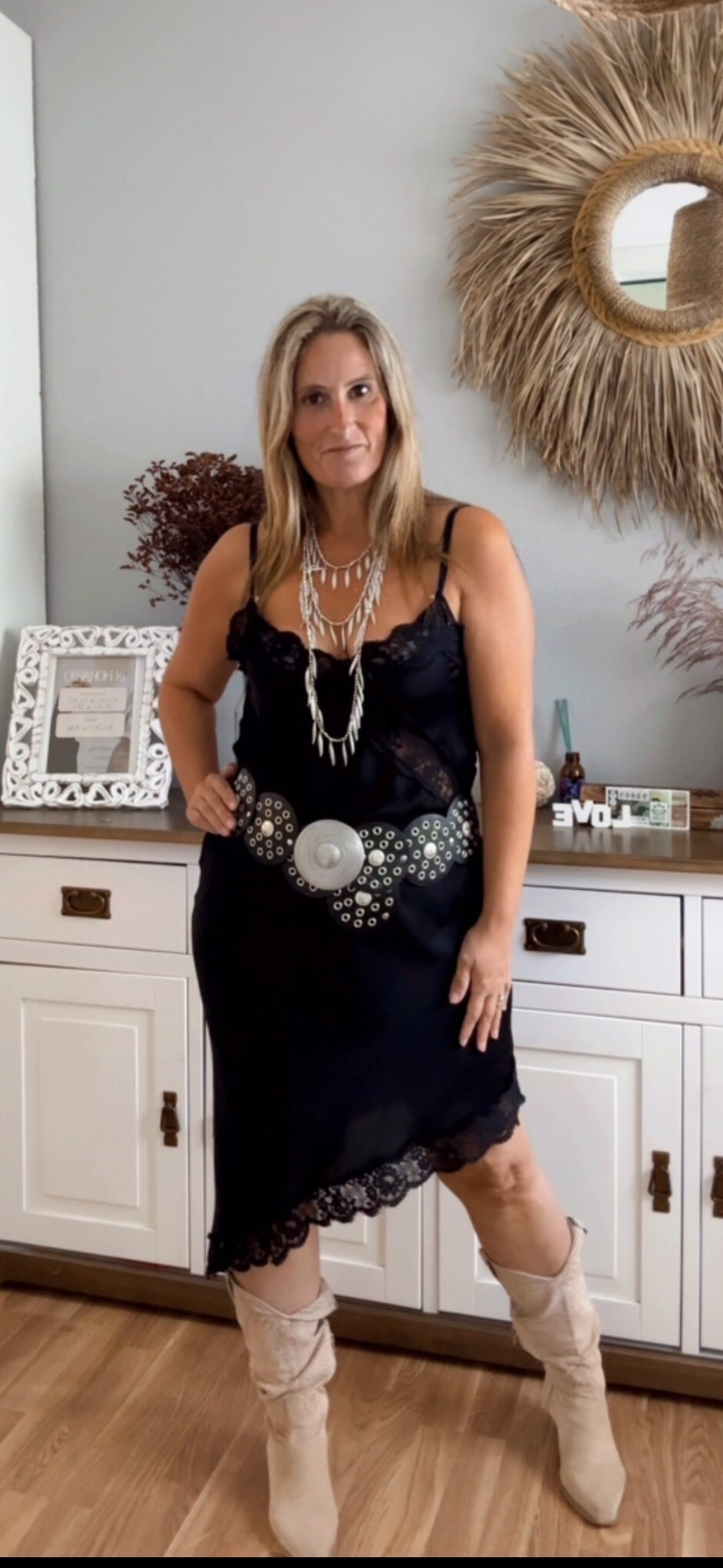 Vestidos asimetricos negro - 6